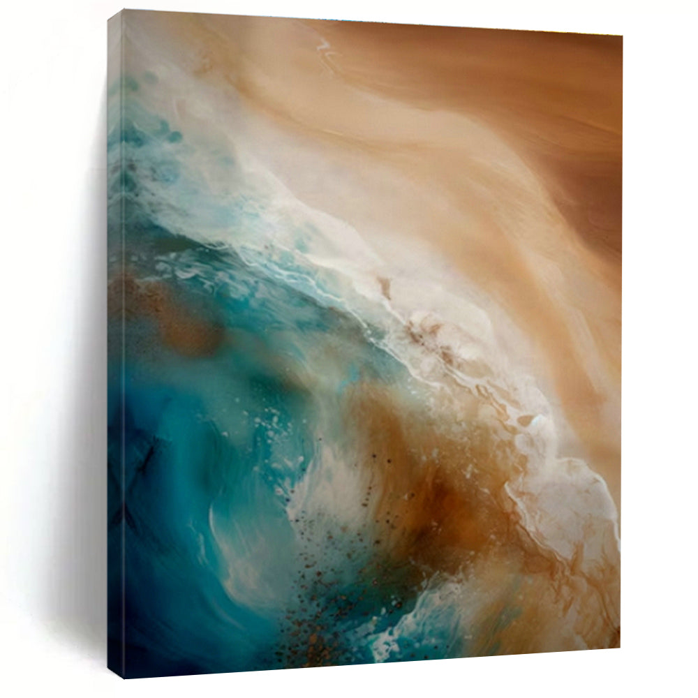 Original Handmade Abstract Painting for Dining Room & Hallway DLZ1645
