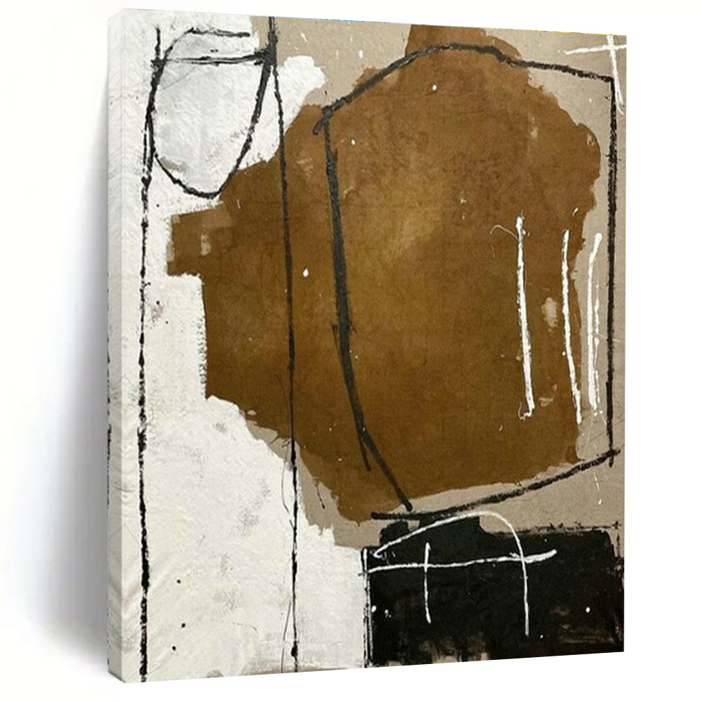 Oversized Handmade Abstract Canvas Art for Cottages & Bedroom DLZ2029