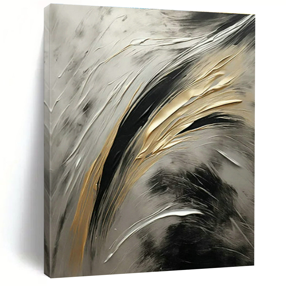 Handmade Abstract Wall Art for Cottage Office Break Room Wall and Hallway Water Cooler Niche DLZ1719