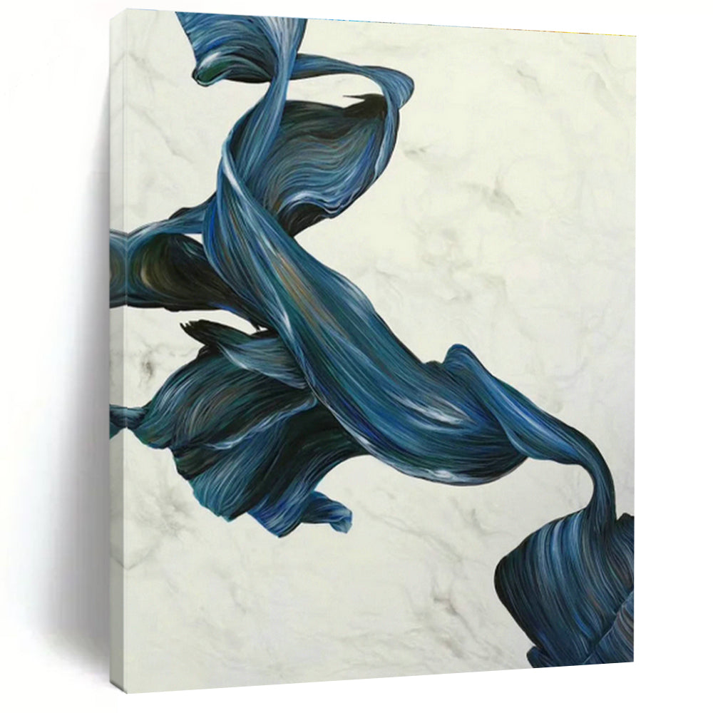 Grand - Sized Hand - Painted Abstracts for Cottage Hallway and Dining Room DLZ0539