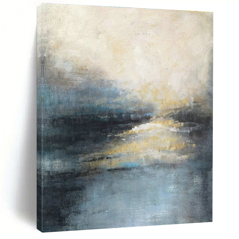 Extra - Large, Bespoke Hand Painted Abstract Wall Art for Living Room & Office DLZ2063