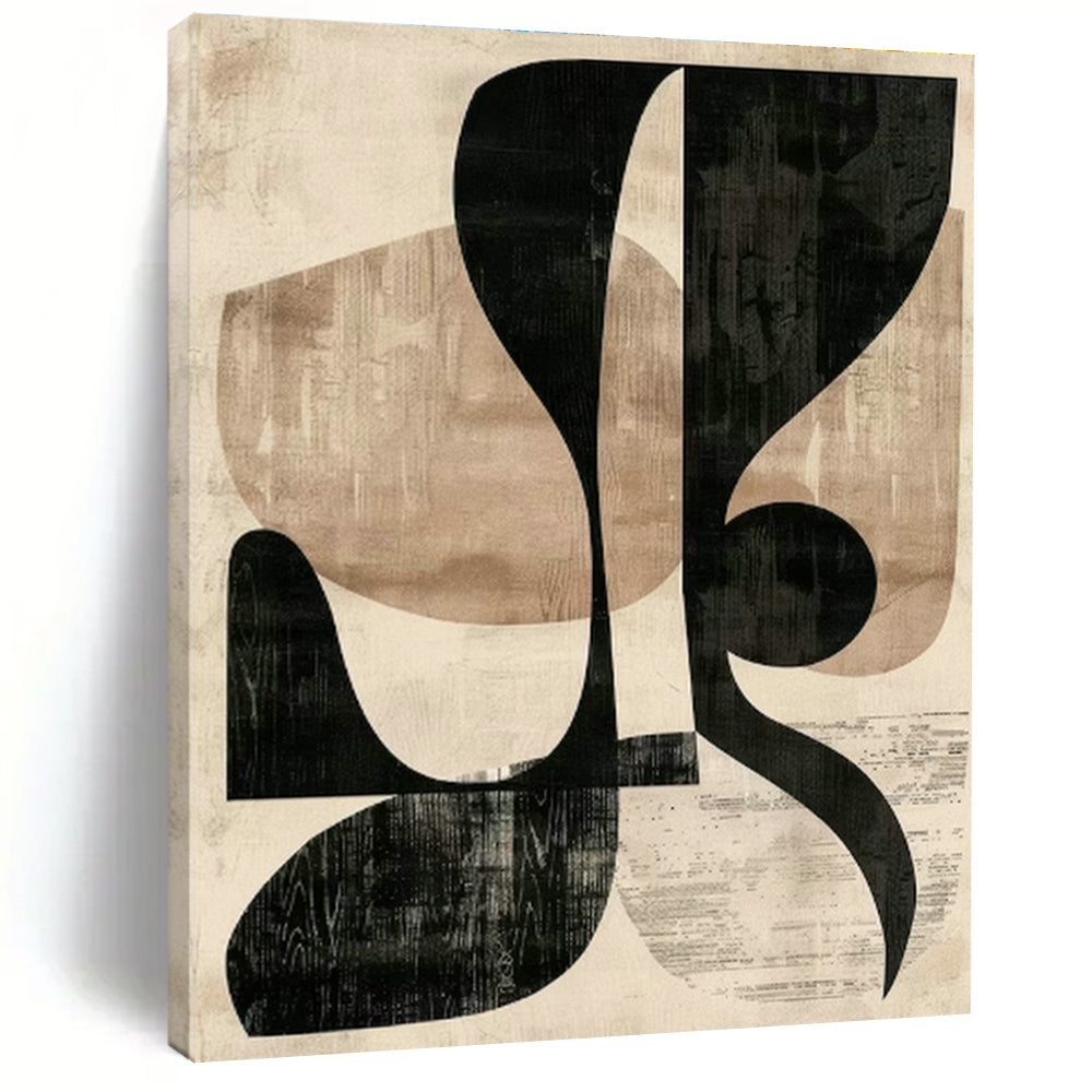 Custom - Designed Hand - Painted Abstract Art for Bedroom Walk - in Closets & Cottage Hallways DLZ0578