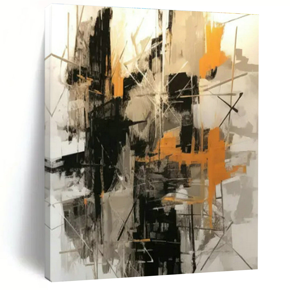 Handmade Abstract Wall Art for Cottage Kitchen Pantry Wall and Hallway Pet Grooming Nook DLZ1703