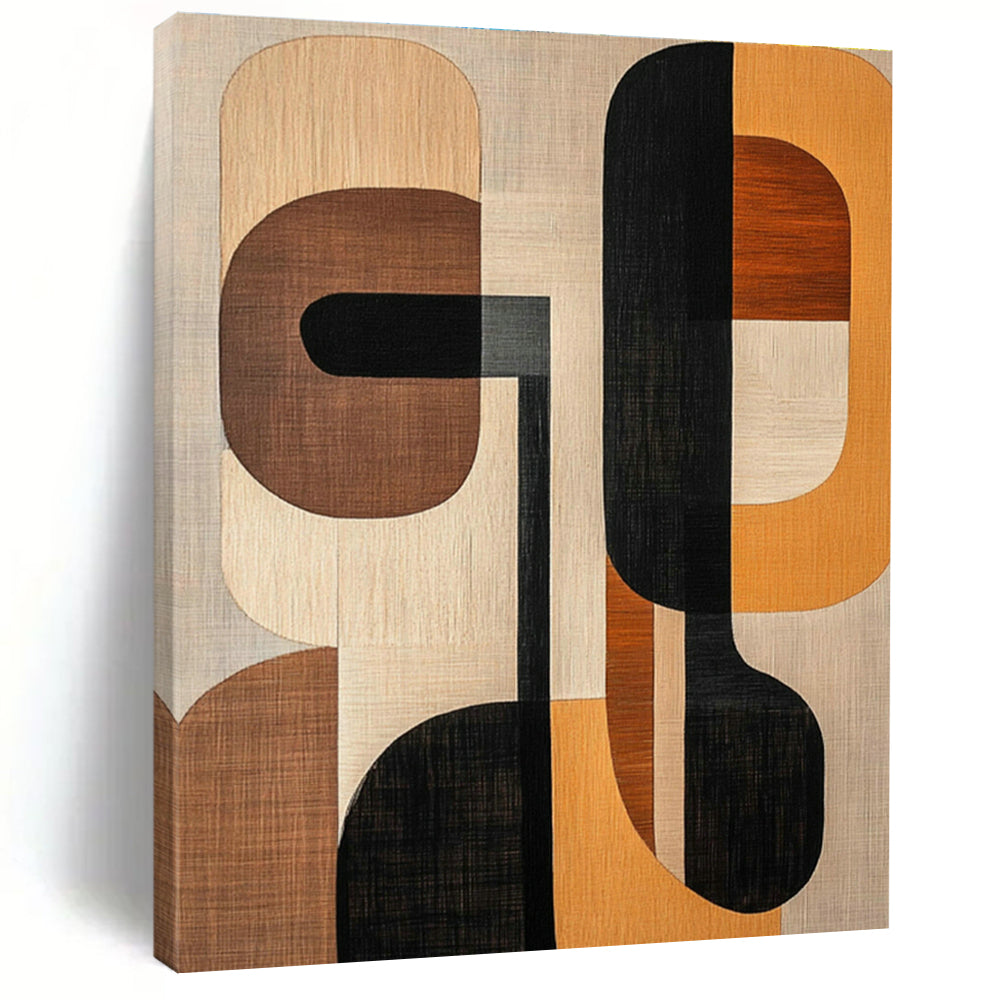 Immense Custom - Made Abstract Mural for Cottage Dining Room & Bedroom DLZ1249