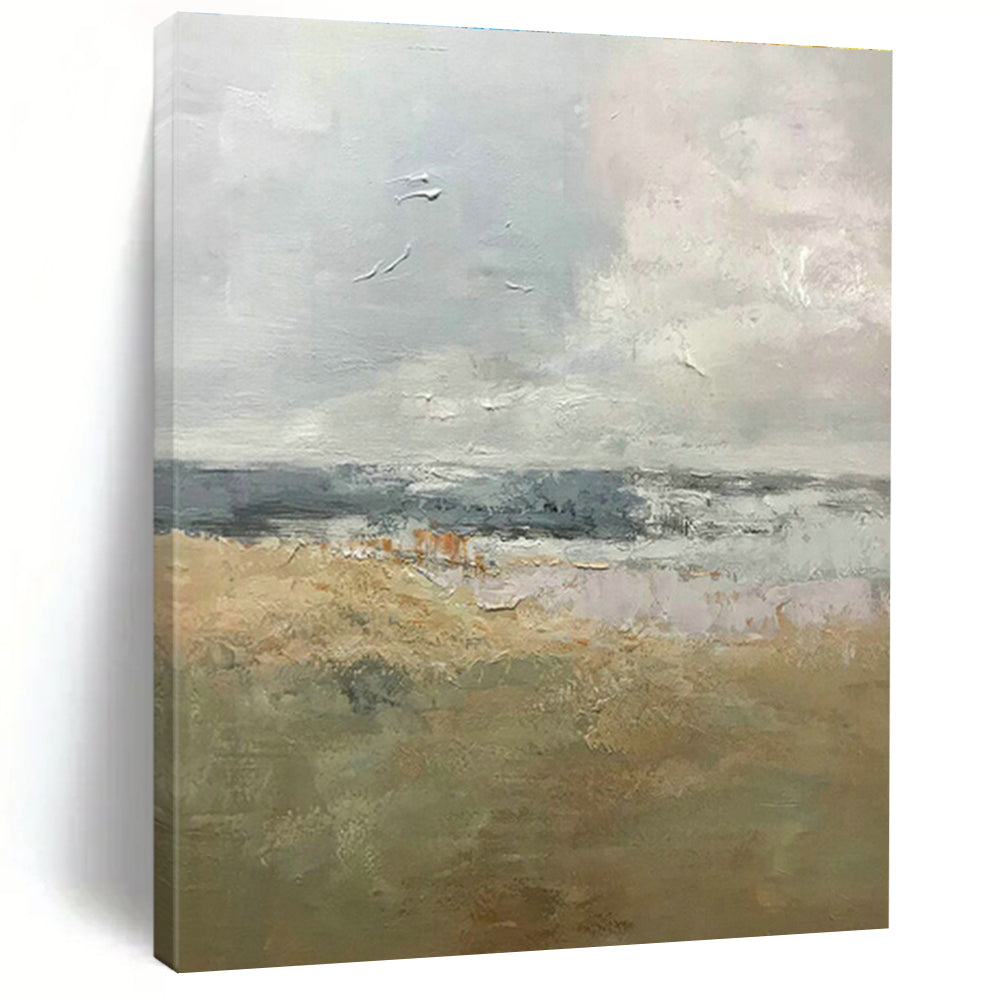 Gargantuan, Gold - Leafed Custom Abstracts for Entryway Luxury DLZ0463