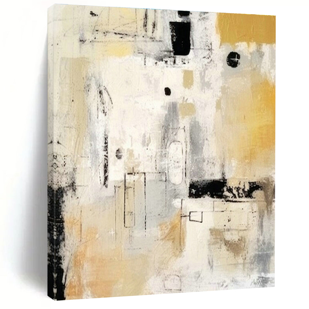 Oversized Custom Handmade Abstract Wall Decor for Cottage Office Standing Desk Wall and Bedroom Walk-out Balcony Wall DLZ1932