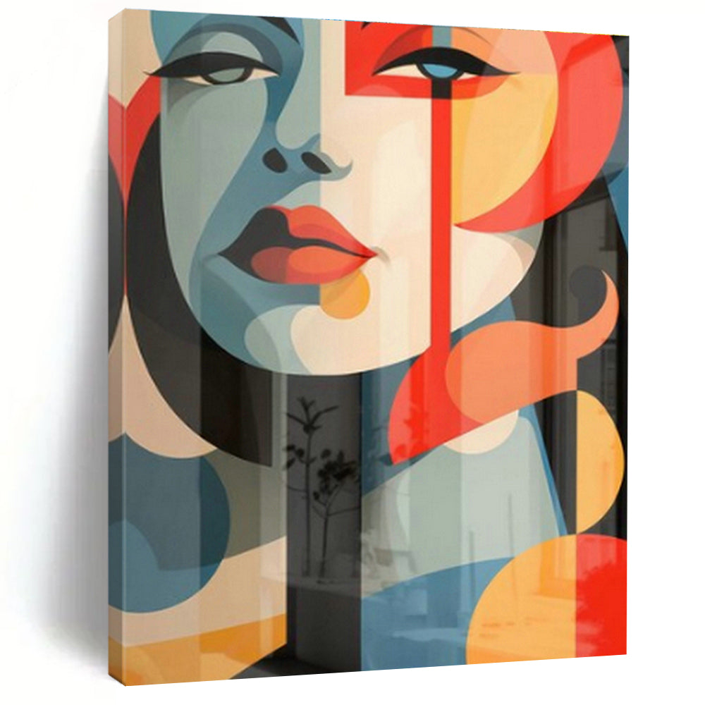Extra-large Custom Hand-Painted Abstract Art for Dining Room Herb Garden Wall and Entryway Plant Stand Wall DLZ1943