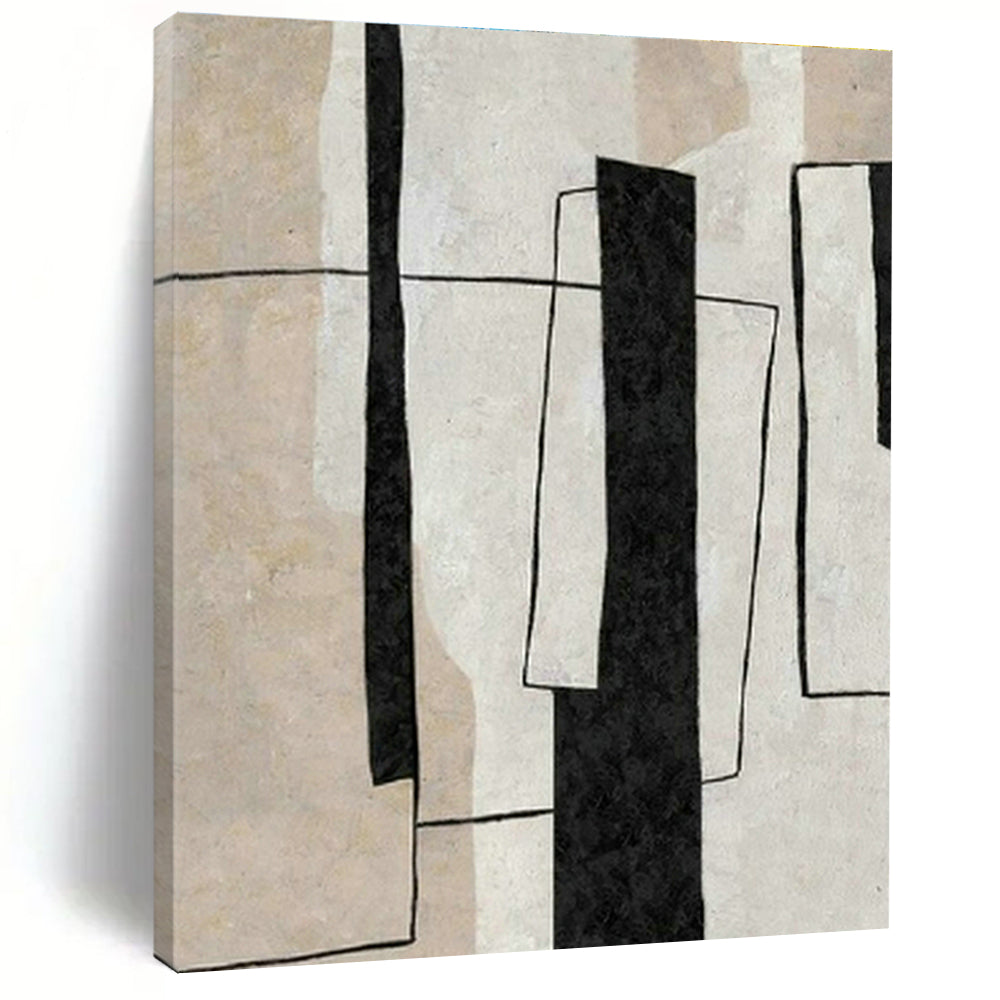 Massive, Tailored Handmade Abstract Painting for Dining Room & Entryway DLZ2040