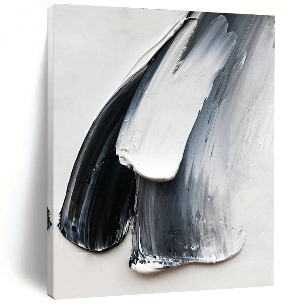 Hand-Painted Abstract Gemstone for Cottage Bedroom & Hallway Niche DLZ2376