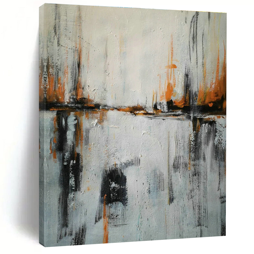 Extra - Vast Custom Hand - Painted Abstracts for Cottage Bedroom & Hallway DLZ0562