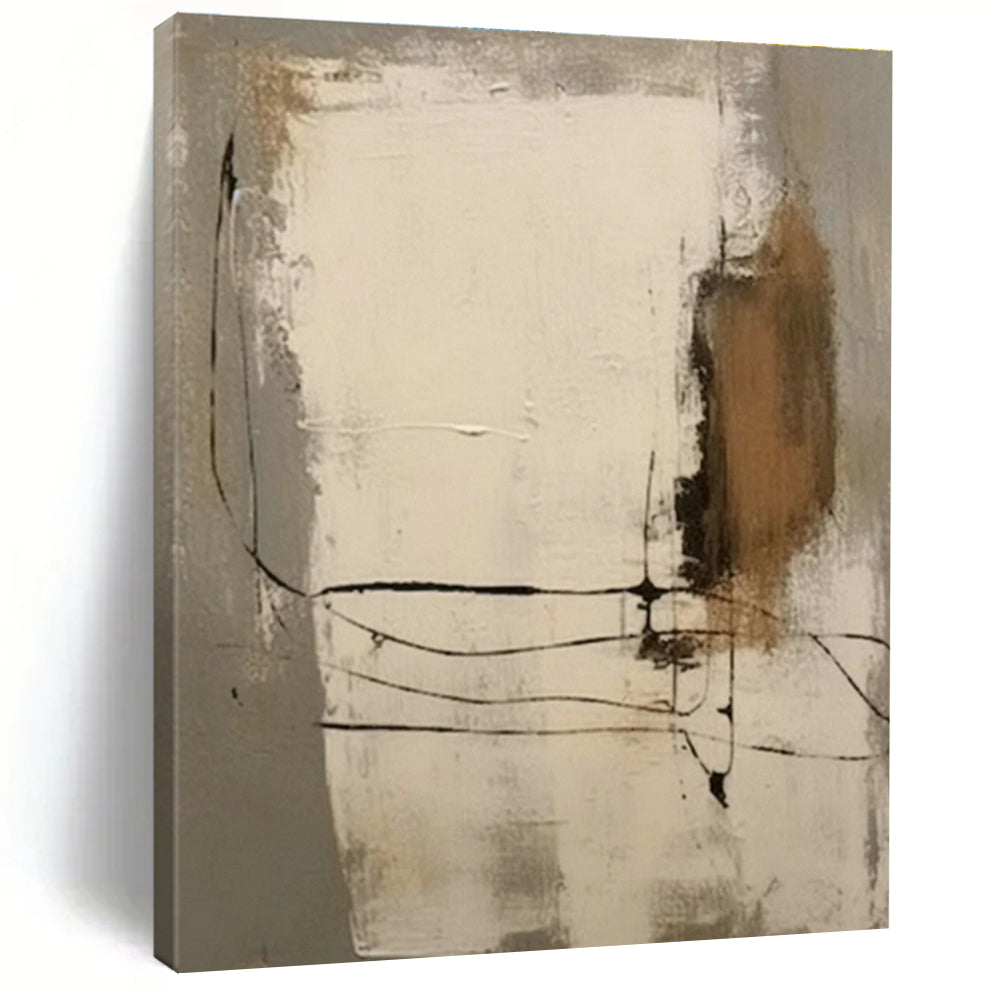 Grand - Sized Custom Abstract Canvases for Cottage Office Loft Railings & Bedroom Walk - in Closet Island Tops DLZ0856