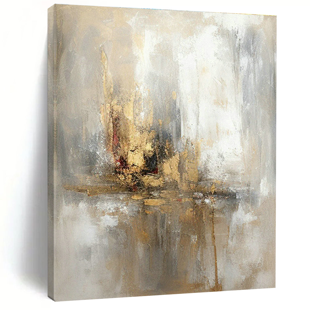 Custom - Made Hand - Painted Abstract Murals for Cottage Office Loft Ceiling Skylight Frames & Bedroom Window Seat Storage Box Hinges DLZ0894