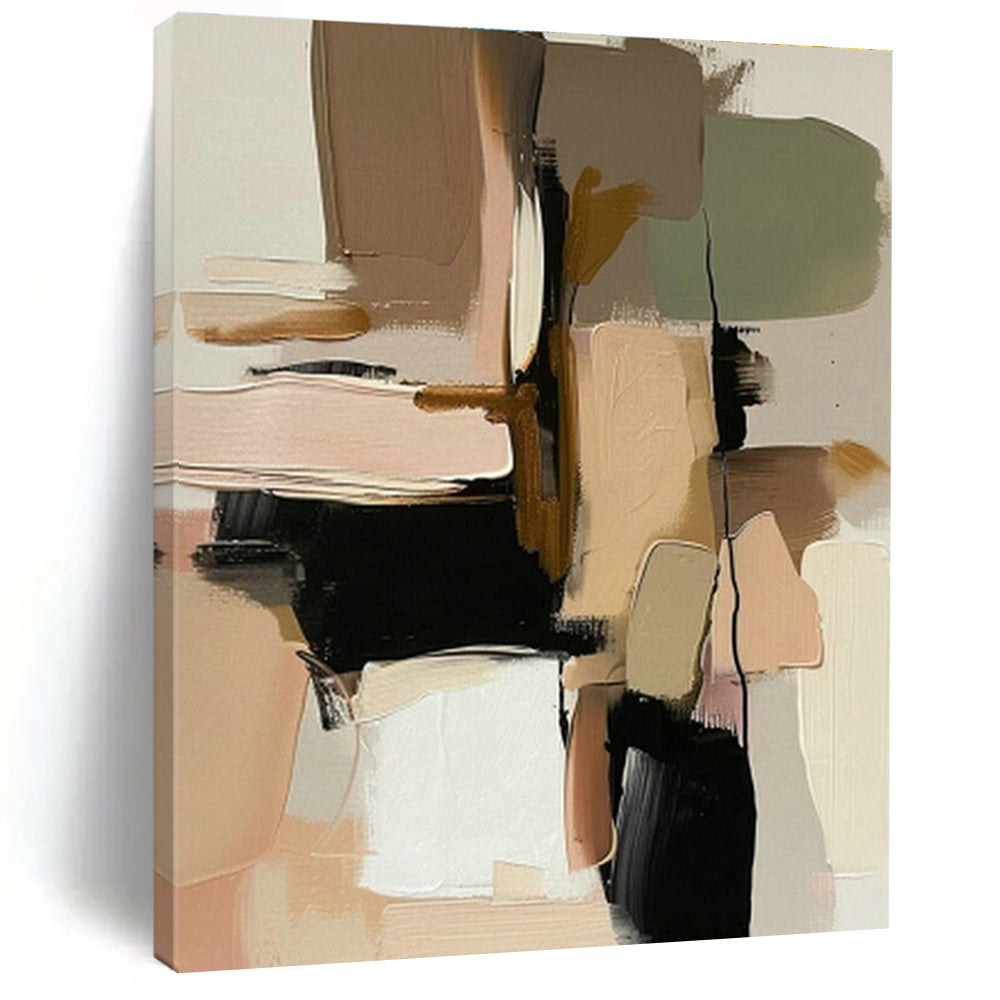 Vastly Oversized Custom Abstract Painting for Office & Bedroom DLZ1247
