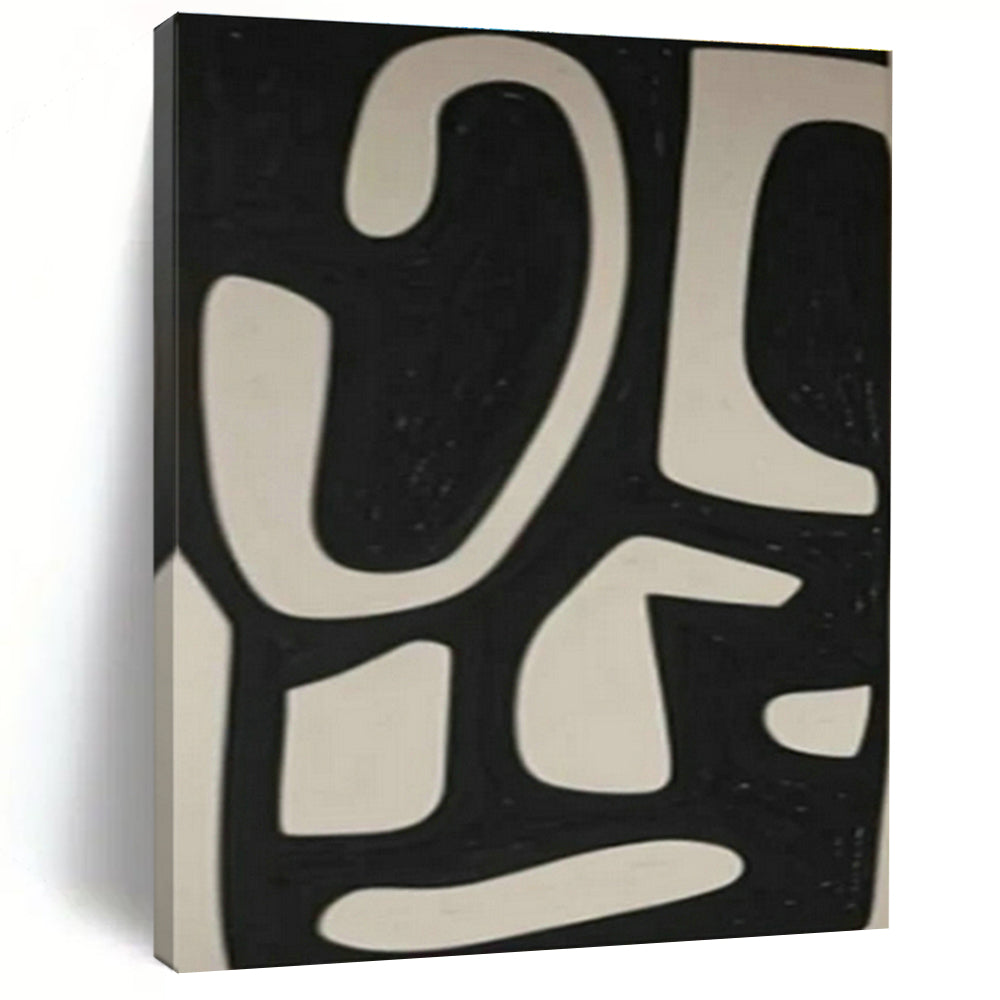 Oversized Custom Handmade Abstract Wall Art for Office Break Room and Cottage Dining Room Sideboard Wall DLZ1978