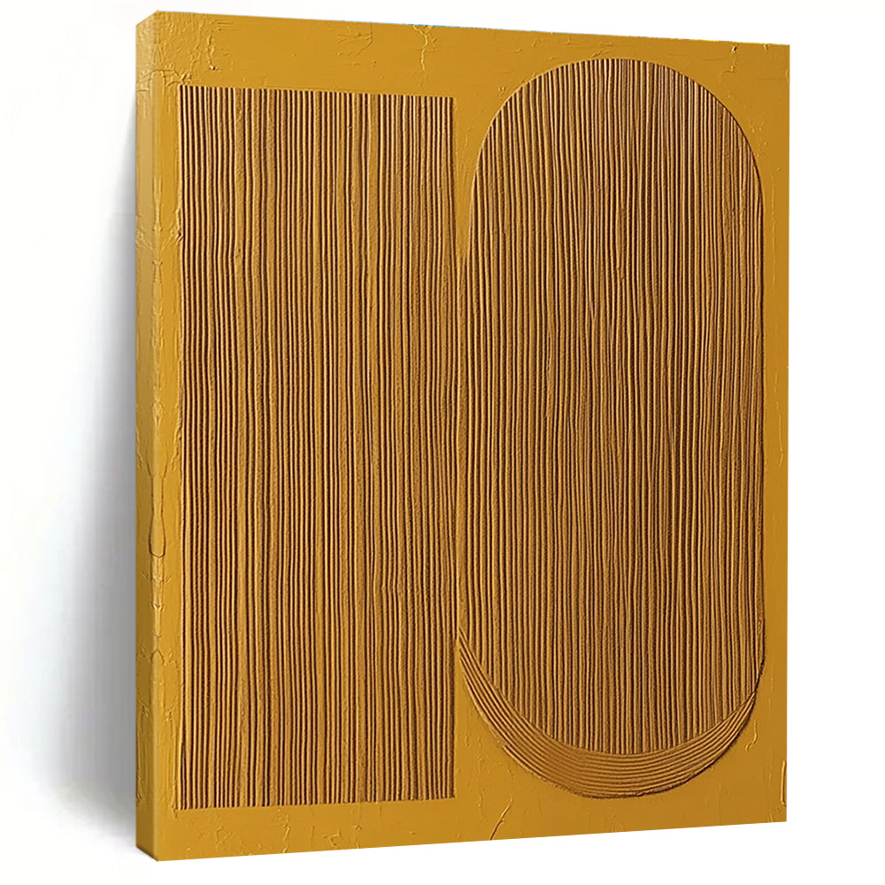 Ribbed - Texture Abstract in Yellow Tones GER309