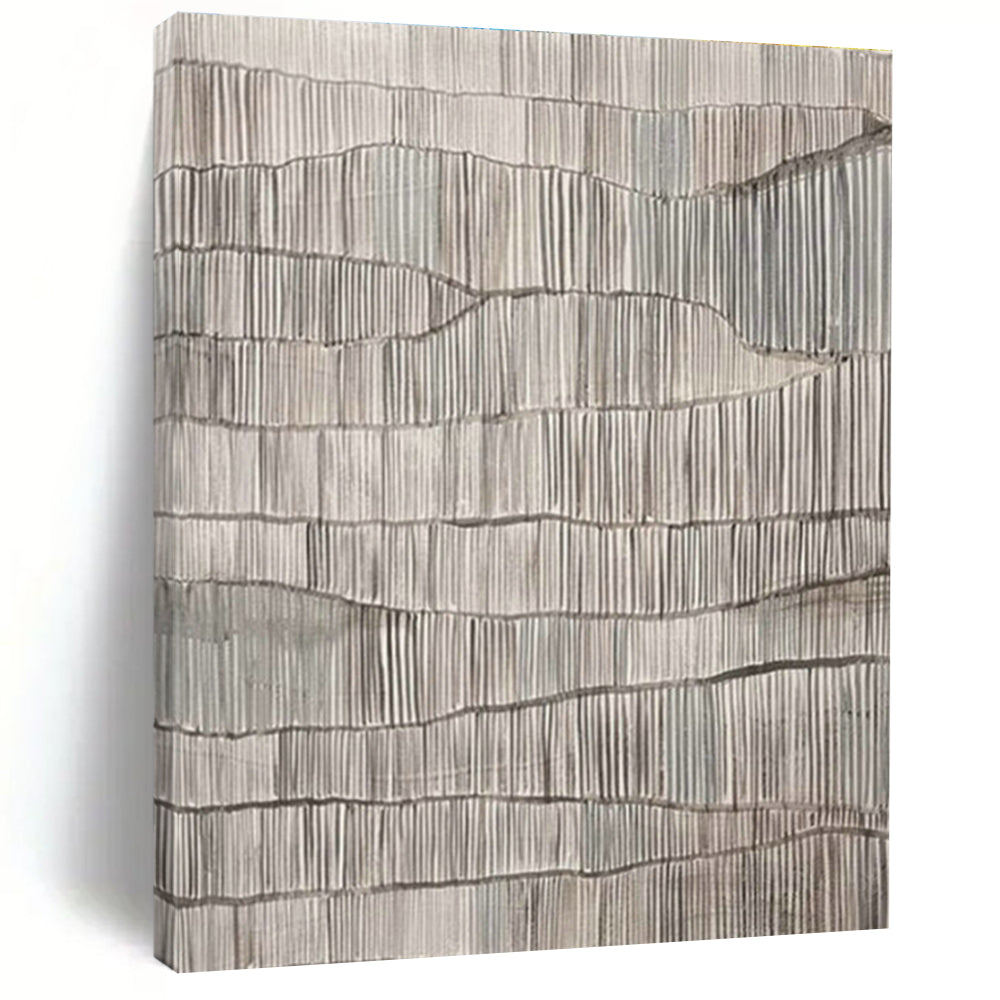 Original Handmade Abstract Canvas for Hallway and Cottage Dining Room DLZ1595