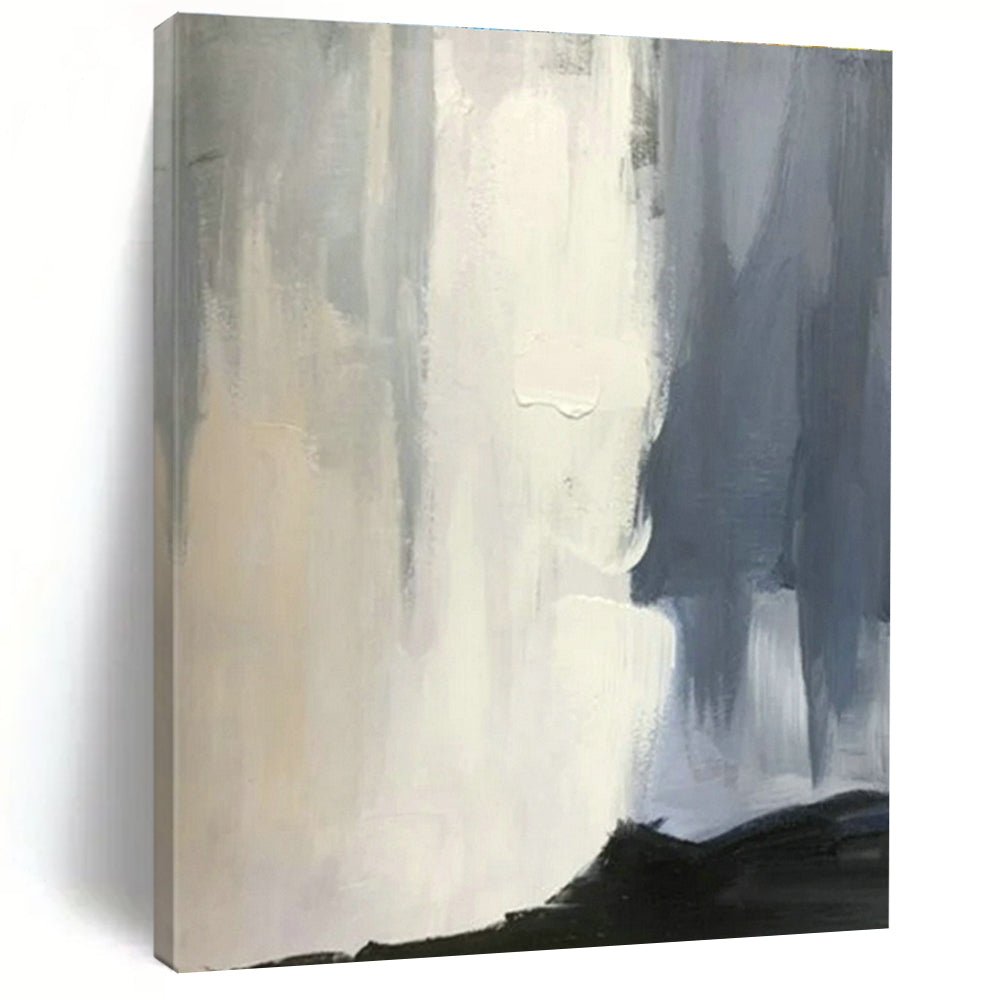 Unique Hand-Painted Abstract Canvas for Hallway and Living Room DLZ1455