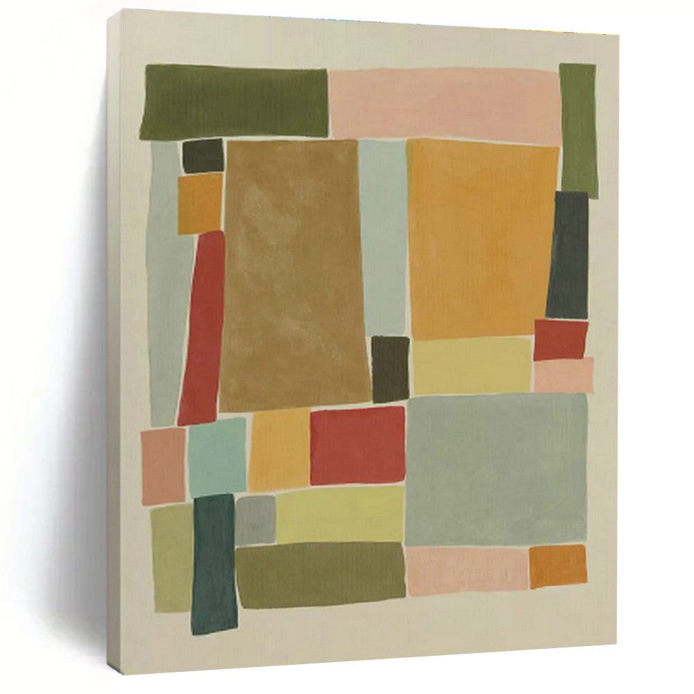 Hand-Painted Modern Abstract Decorative Art Painting, Showing the Stylish Style of Living Room and Foyer DLZ0971