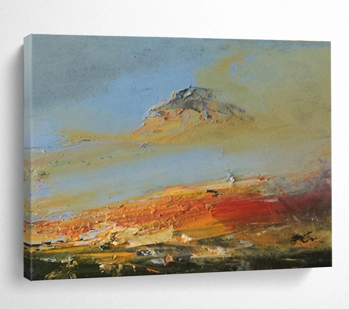Colorful Mountain Landscape Abstract Painting THY038