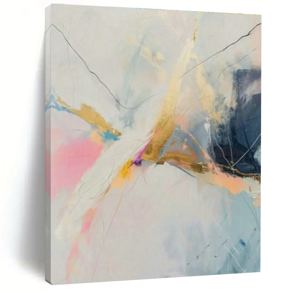 Bespoke Oversized Abstract Artwork for Entryway & Dining Room DLZ1002