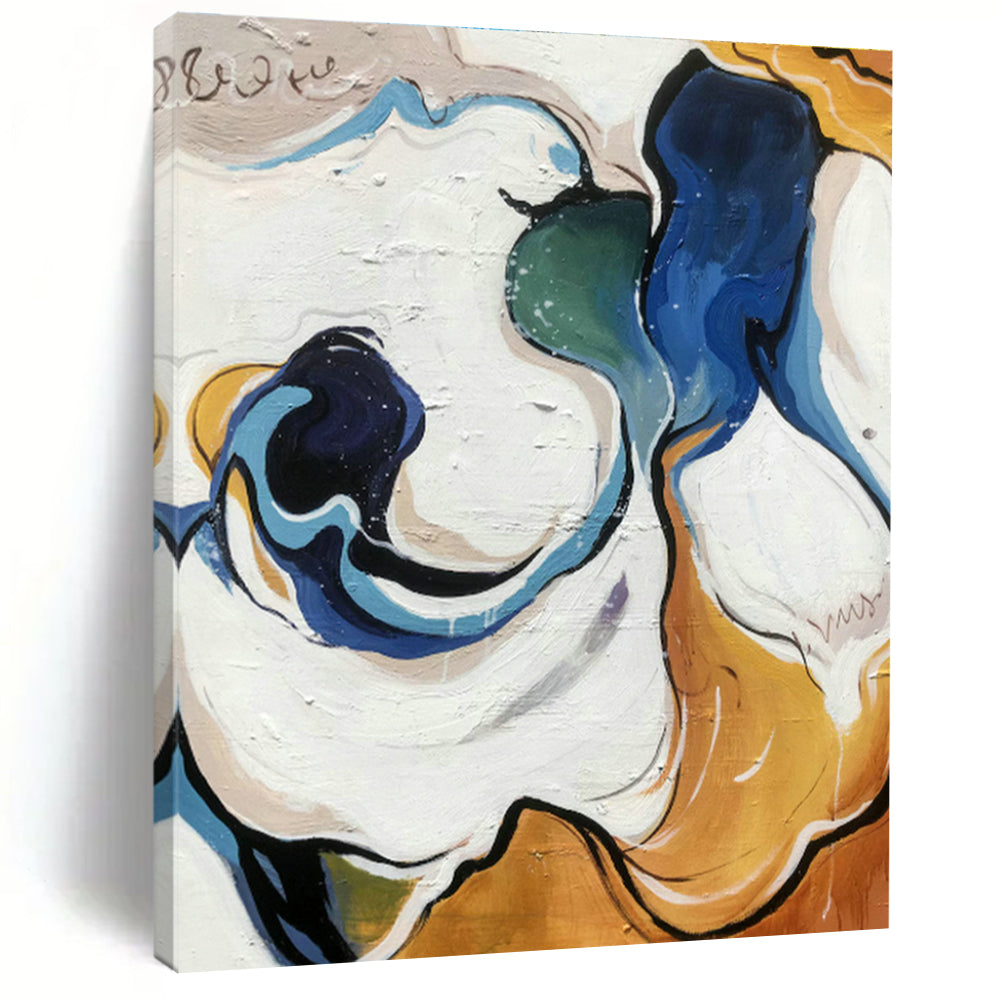 Mammoth, Sound - Responsive Custom Abstract Canvases for Bedroom Ambiance DLZ0465