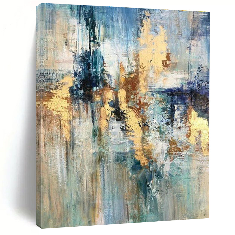 Custom Abstract Paintings for Cottage Living Room and Bedroom DLZ0630