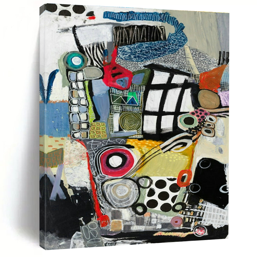 Mammoth Bespoke Handmade Abstract Painting for Cottage & Dining Room DLZ2081
