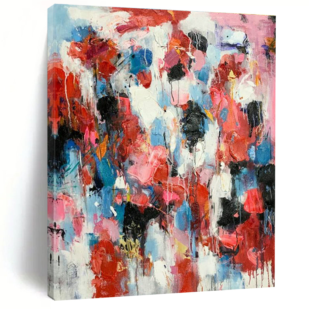Large Hand-Painted Abstract Wall Decor for Living Room & Hallway DLZ2285