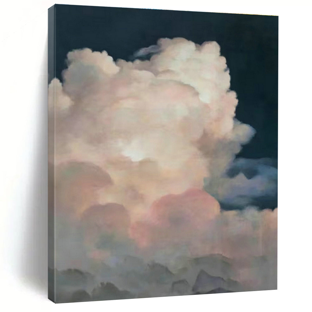 Extra - Vast Hand - Painted Abstract Canvases for Hallway Stairwells & Living Room Alcoves DLZ0582