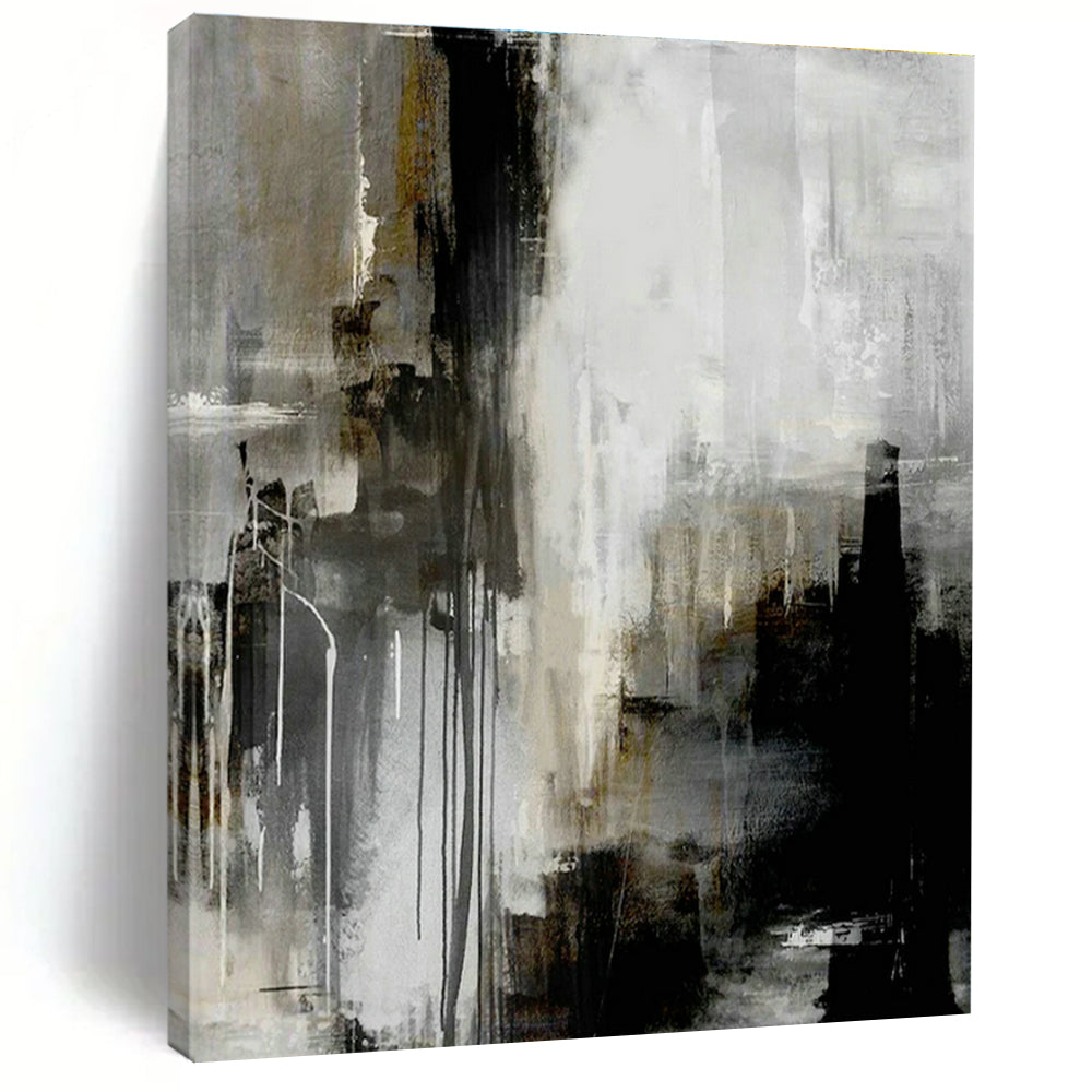Oversized Handmade Abstract Painting for Living Room & Hallway DLZ2035