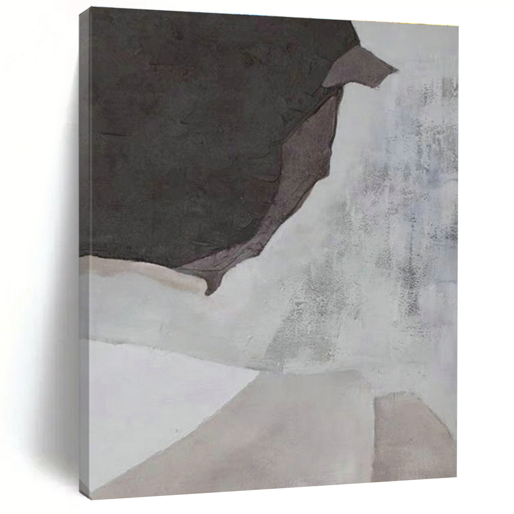 Large Hand-Painted Abstract Wall Art for Office & Cottage Living Room DLZ1189