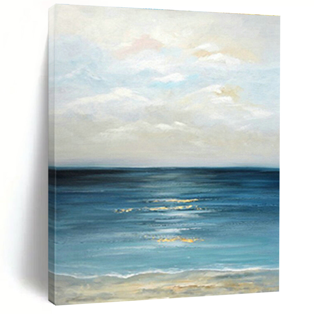 Oversized Hand - Painted Abstract Art for Office Cubicle Dividers & Entryway Coat Racks DLZ0669