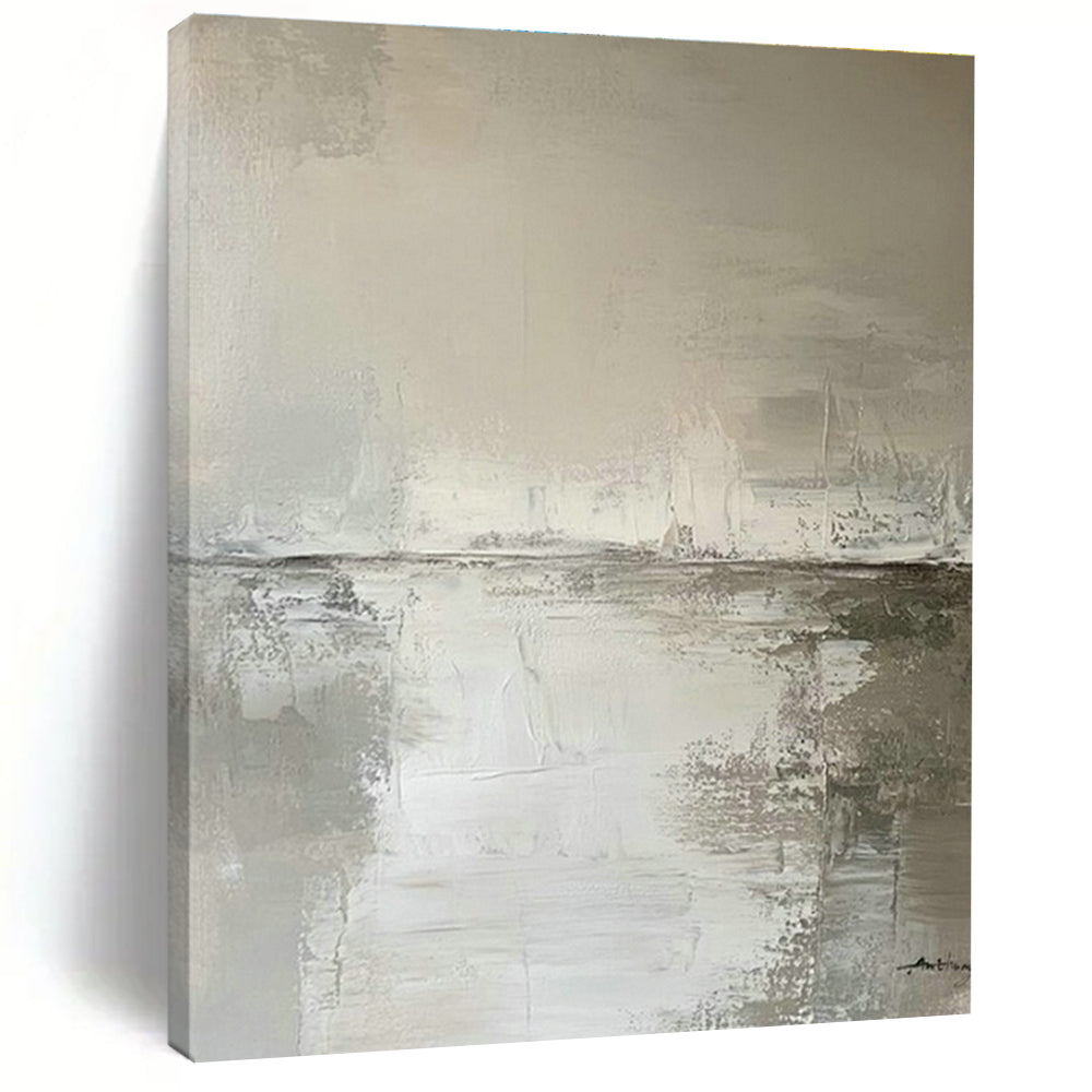 Handmade Abstract Art for Cottage Office & Entryway DLZ1653