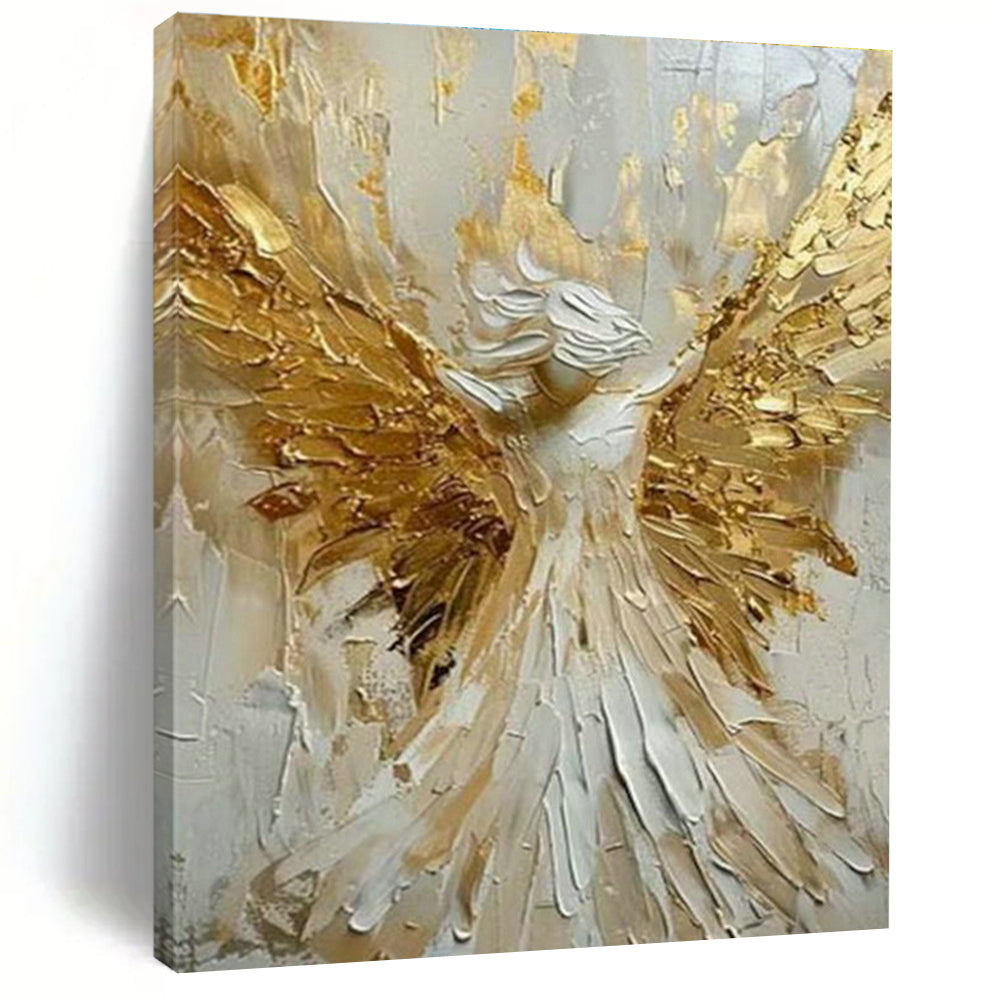 Extra - Large Custom Hand - Painted Abstract Painting for Dining Room, Elevate the Dining Experience DLZ0359
