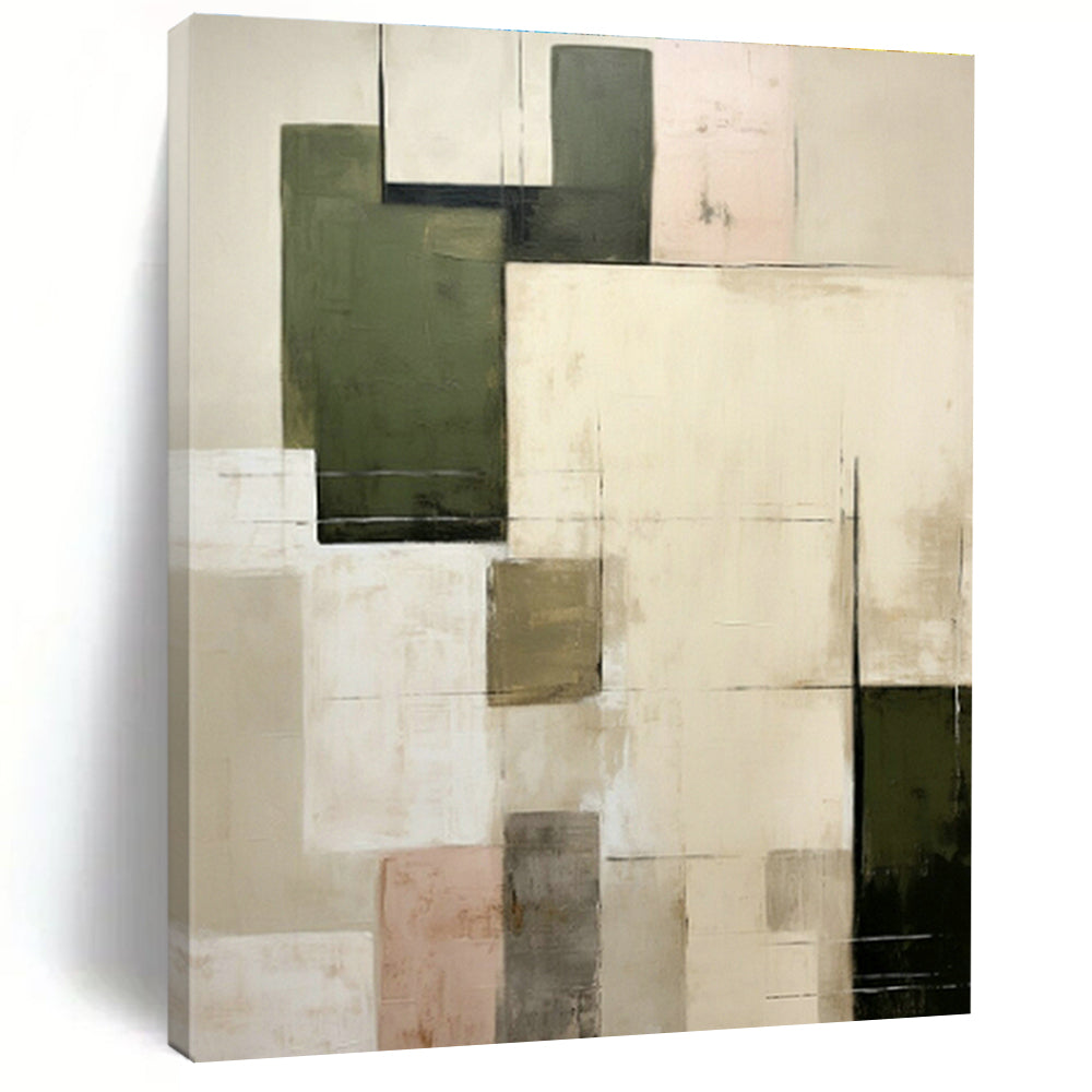 Massive Custom Abstract Paintings for Living Room Home Theaters & Cottage Hallway Bike Storage DLZ0596