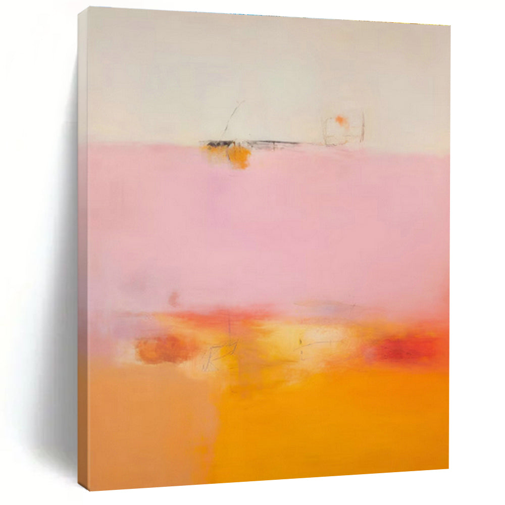 Tremendous Custom-Created Hand Painted Abstract Wall Decor for Hallway & Cottage DLZ2084