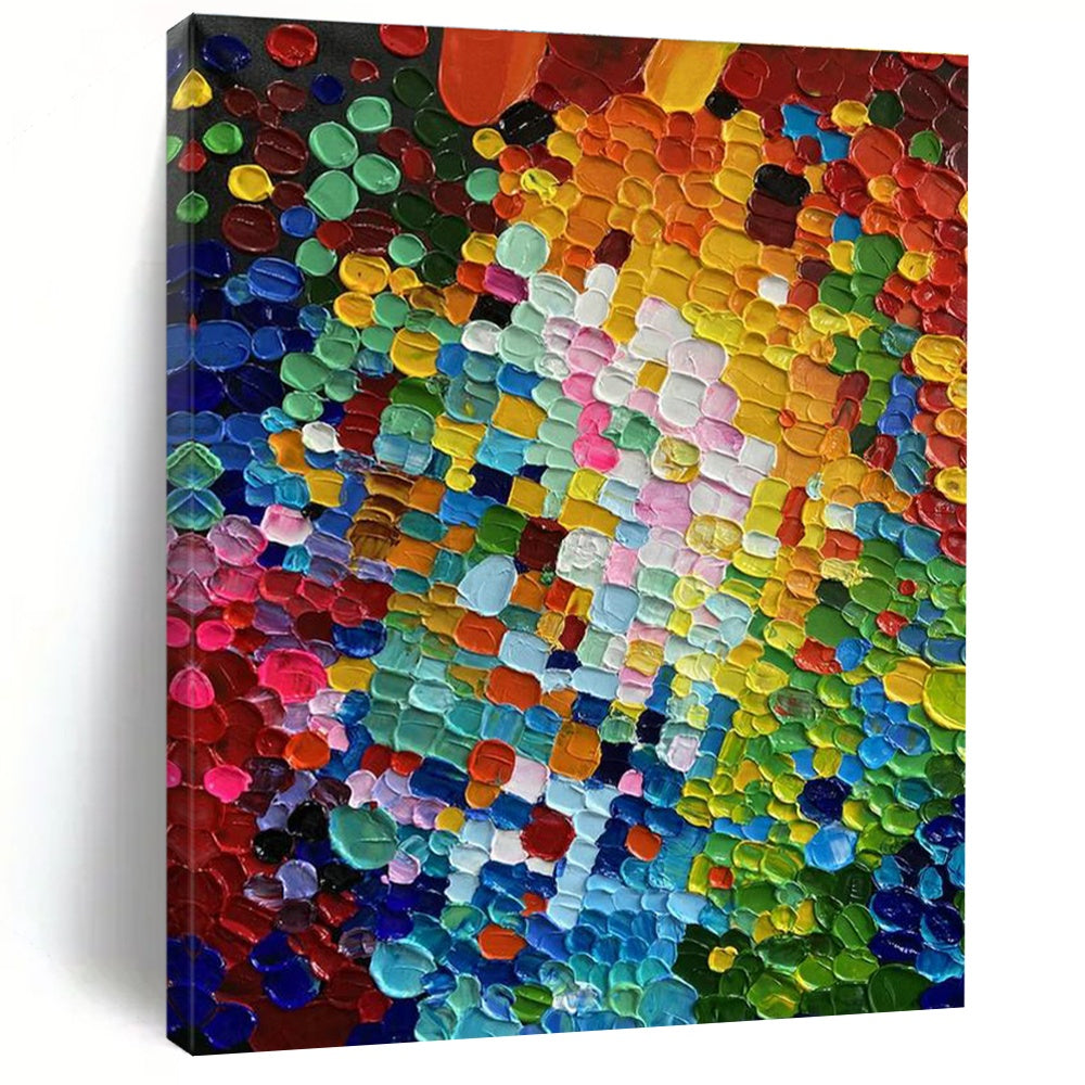 Hand-Painted Abstract Art for Entryway & Hallway DLZ2292