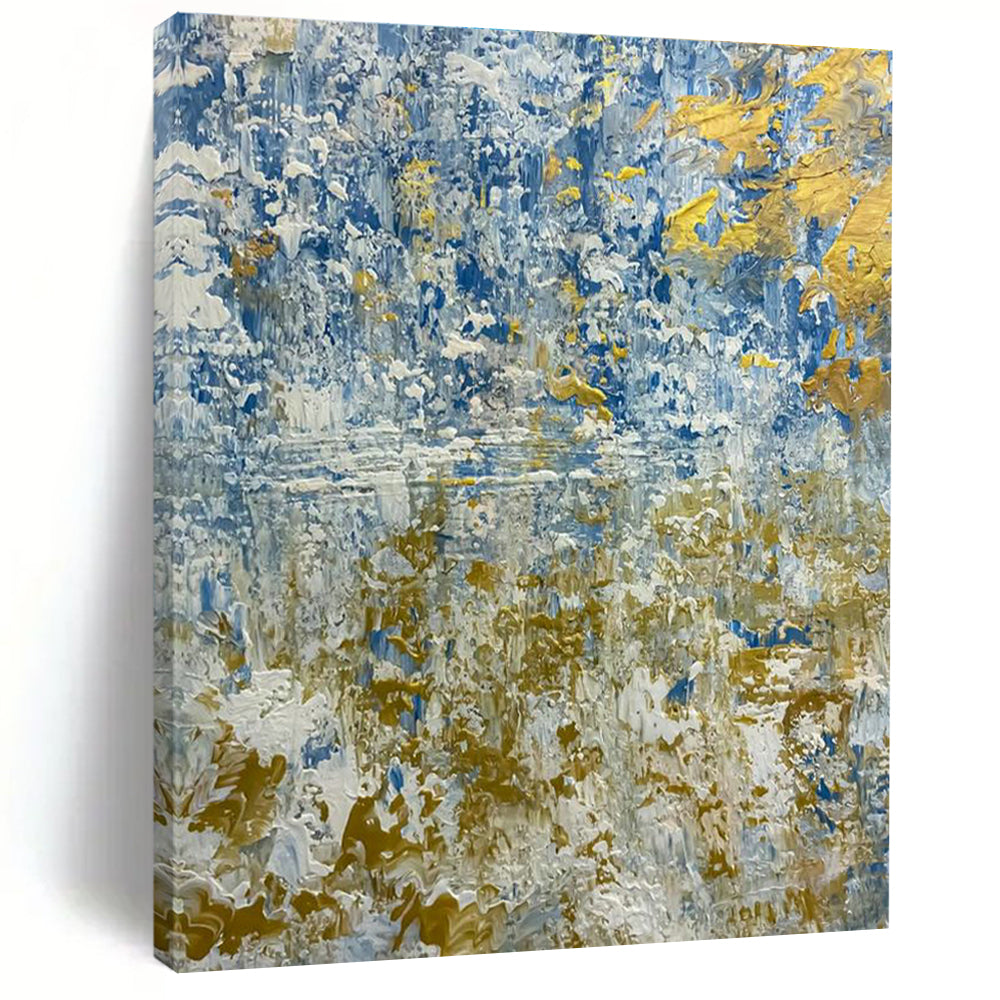 Oversized Custom Abstract Canvas for Office Conference Room & Bedroom Dressing Area DLZ2381