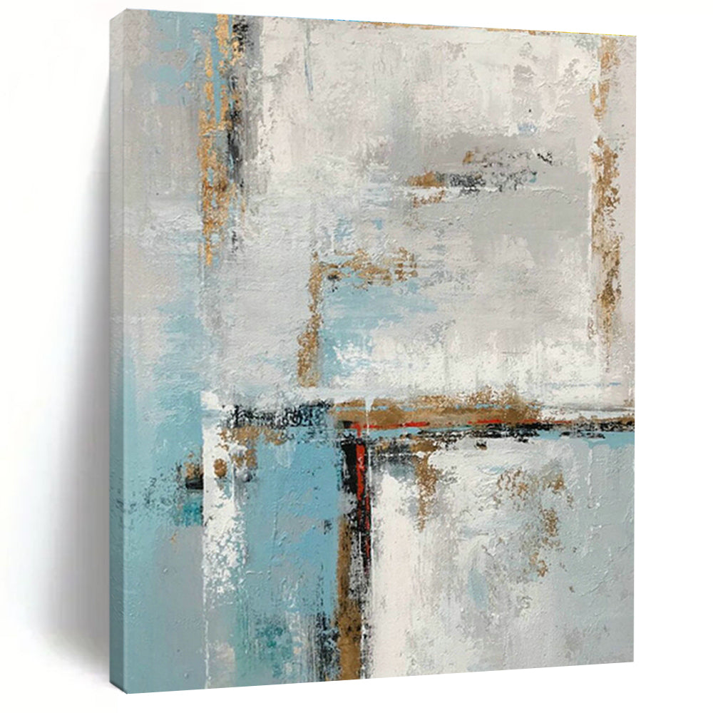 Massive Custom Hand - Painted Abstracts for Cottage Dining Room & Office DLZ0567