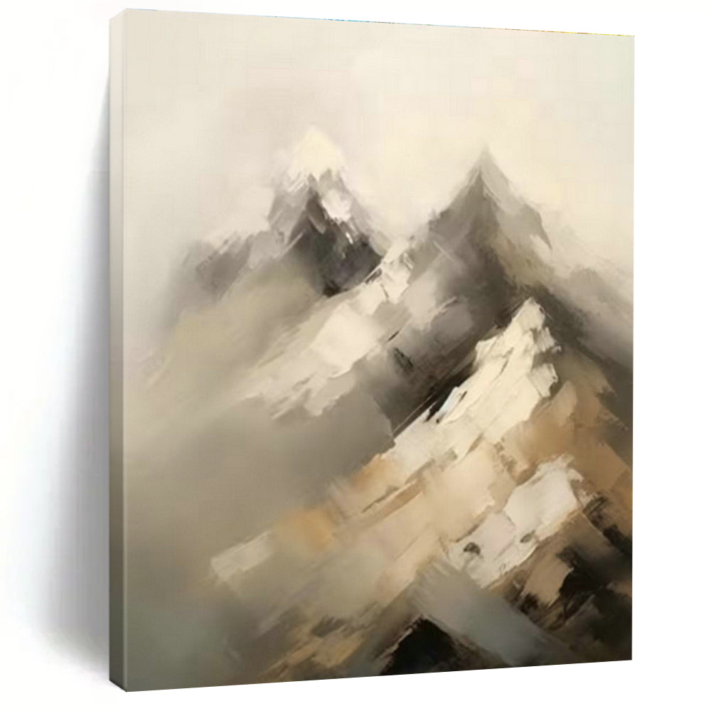 Hand - Painted Abstract Murals for Hallway Picture Ledge Displays & Entryway Doggy Corners DLZ0840