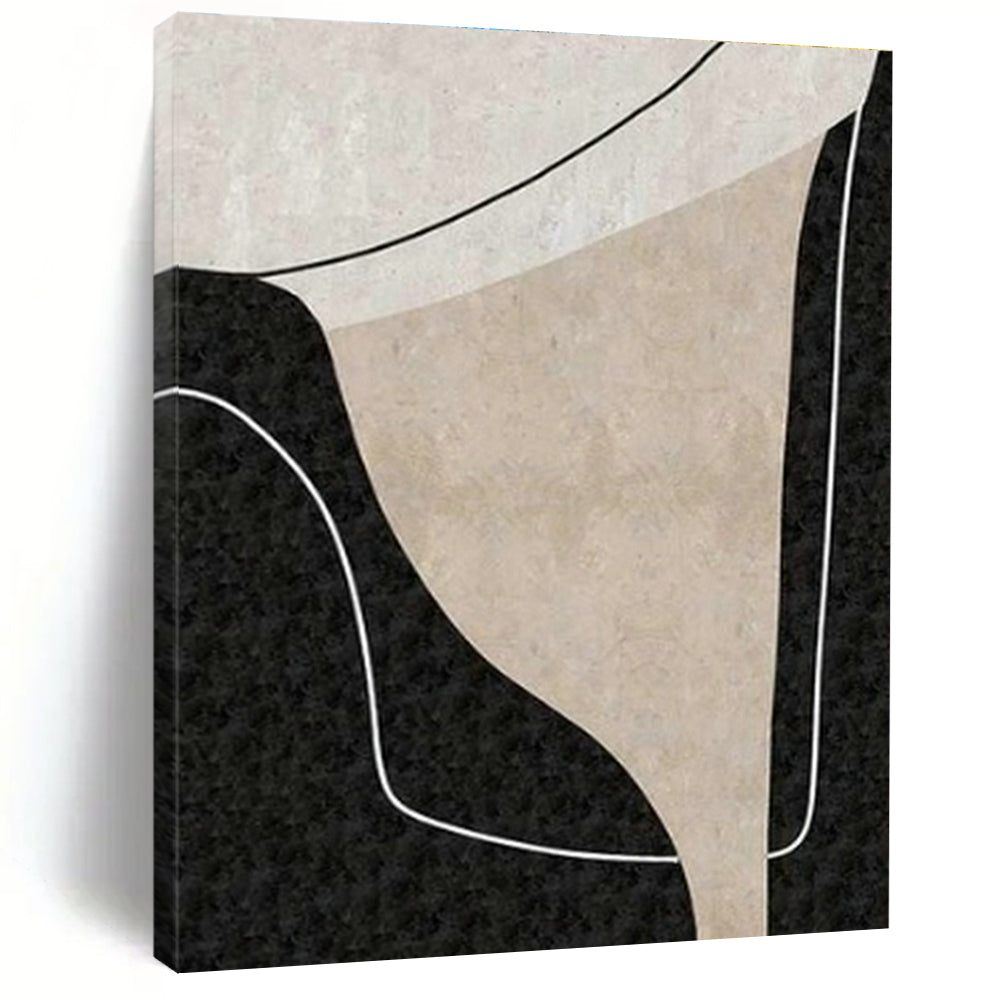 Oversized Hand Painted Abstract Art for Bedroom & Entryway DLZ2008
