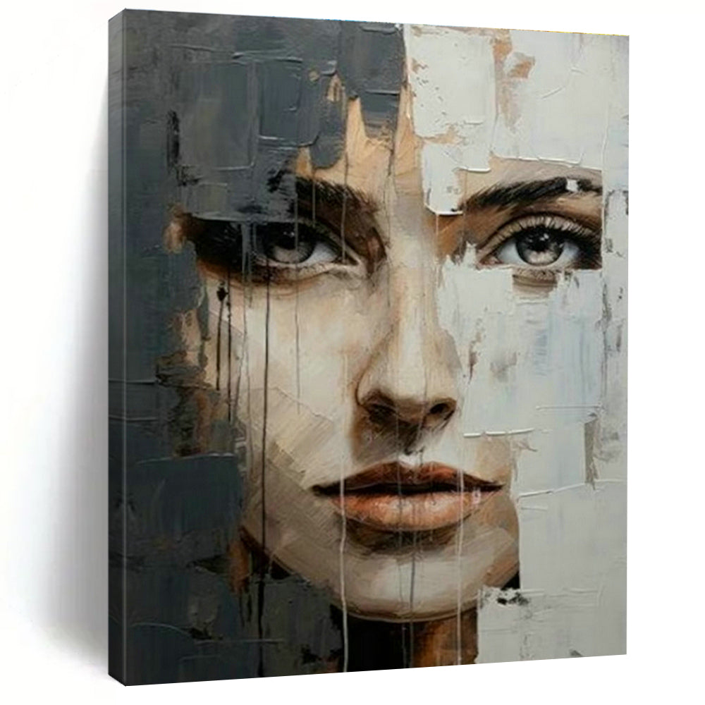 Ginormous Custom - Constructed Hand Painted Abstract Wall Art for Office & Bedroom DLZ2125