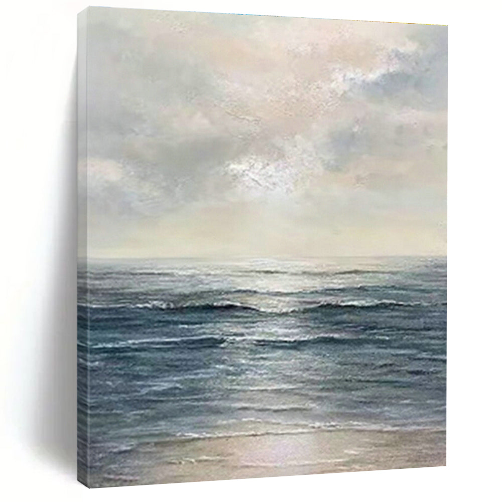 Custom Abstract Paintings for Cottage Office Meeting Nooks & Bedroom Reading Alcoves DLZ0870