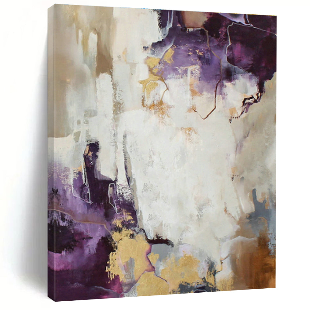Colossal Customizable Hand-Painted Abstract Wall Decor for Dining Room & Entryway DLZ1016