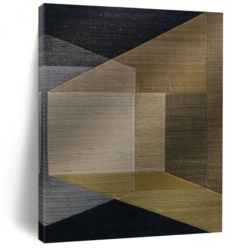 Hand - Painted Oversized Abstract Painting for Dining Room & Cottage Entryway DLZ1141