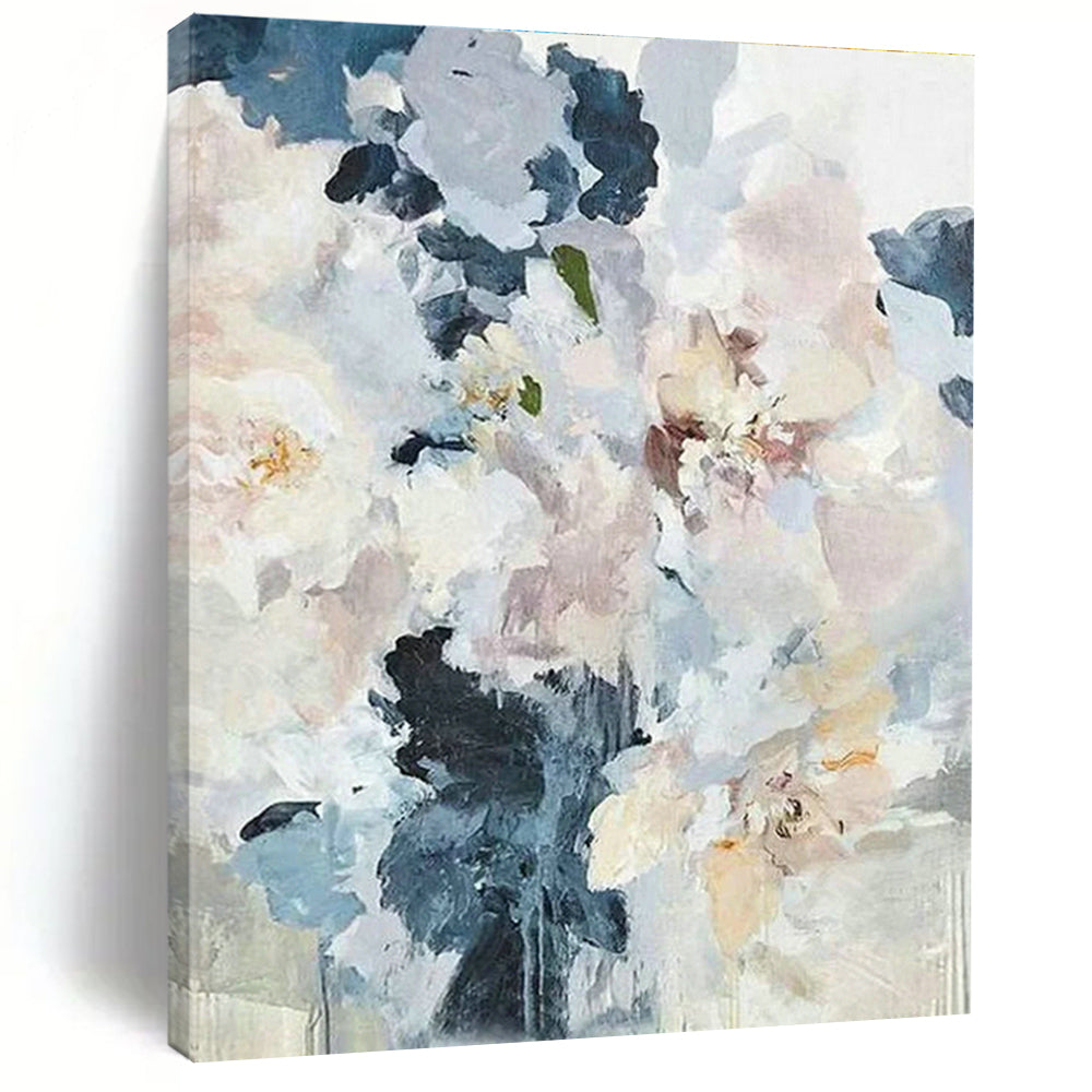 Custom Hand - Painted Abstract Art for Living Room Sectional Ottoman Storage Compartment Lids & Office Break Room Table Leaf Inserts DLZ0917