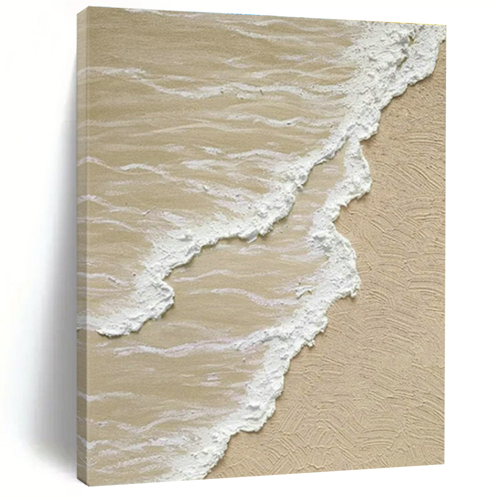 Large Hand-Painted Abstract Painting for Entryway and Bedroom DLZ1507