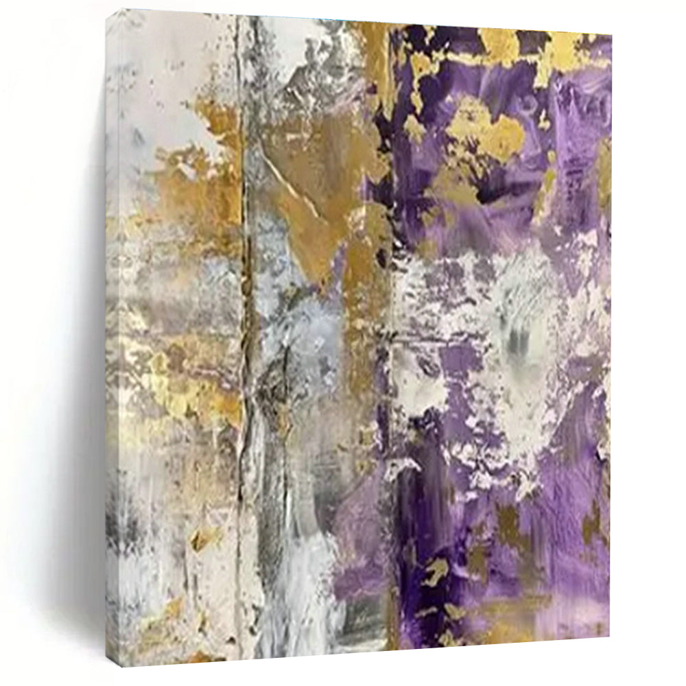 Original Hand-Painted Abstract Painting for Cottage Office Whiteboard Partition Wall and Hallway Bulletin Board Wall DLZ1730
