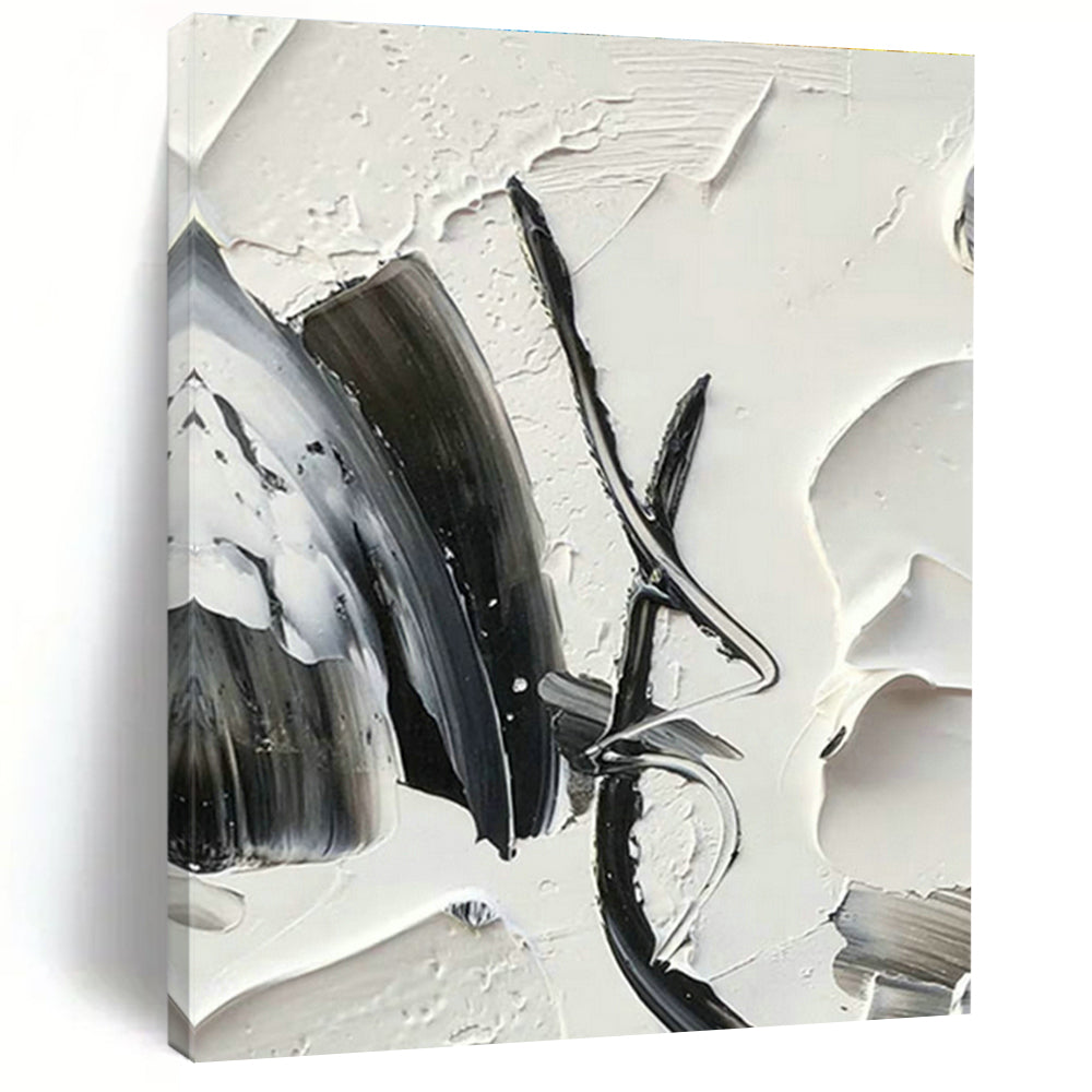 Extra - Large Custom Hand - Painted Abstract Painting for Dining Room, Upgrade the Dining Style DLZ0373