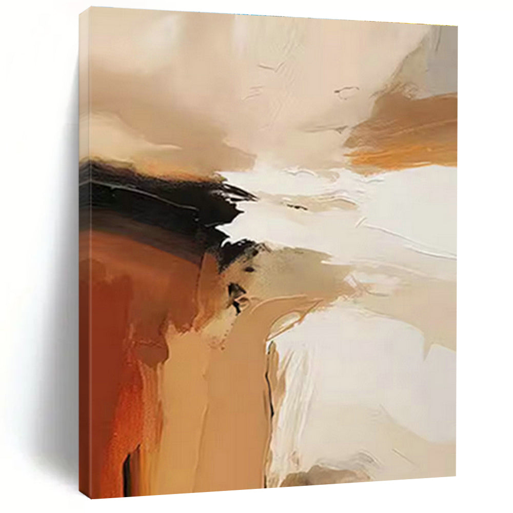 Gargantuan - Sized Custom Abstract Canvas for Office & Cottage Entryway DLZ1250